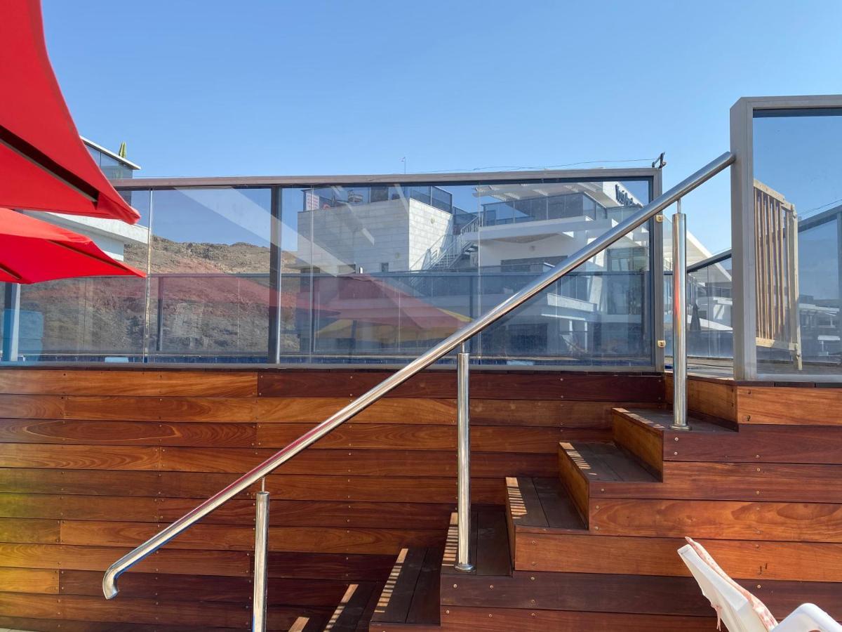 Stunning Penthouse With Sea Views And Private Heated Pool Apartment Ейлат Екстериор снимка